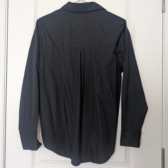 Abercrombie & Fitch Black Button Down Shirt - Picture 2 of 4